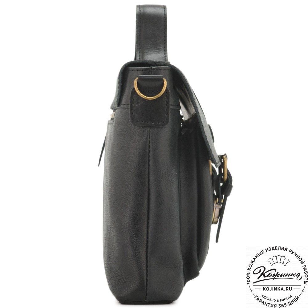 Кожаный портфель "Честер" (черный)