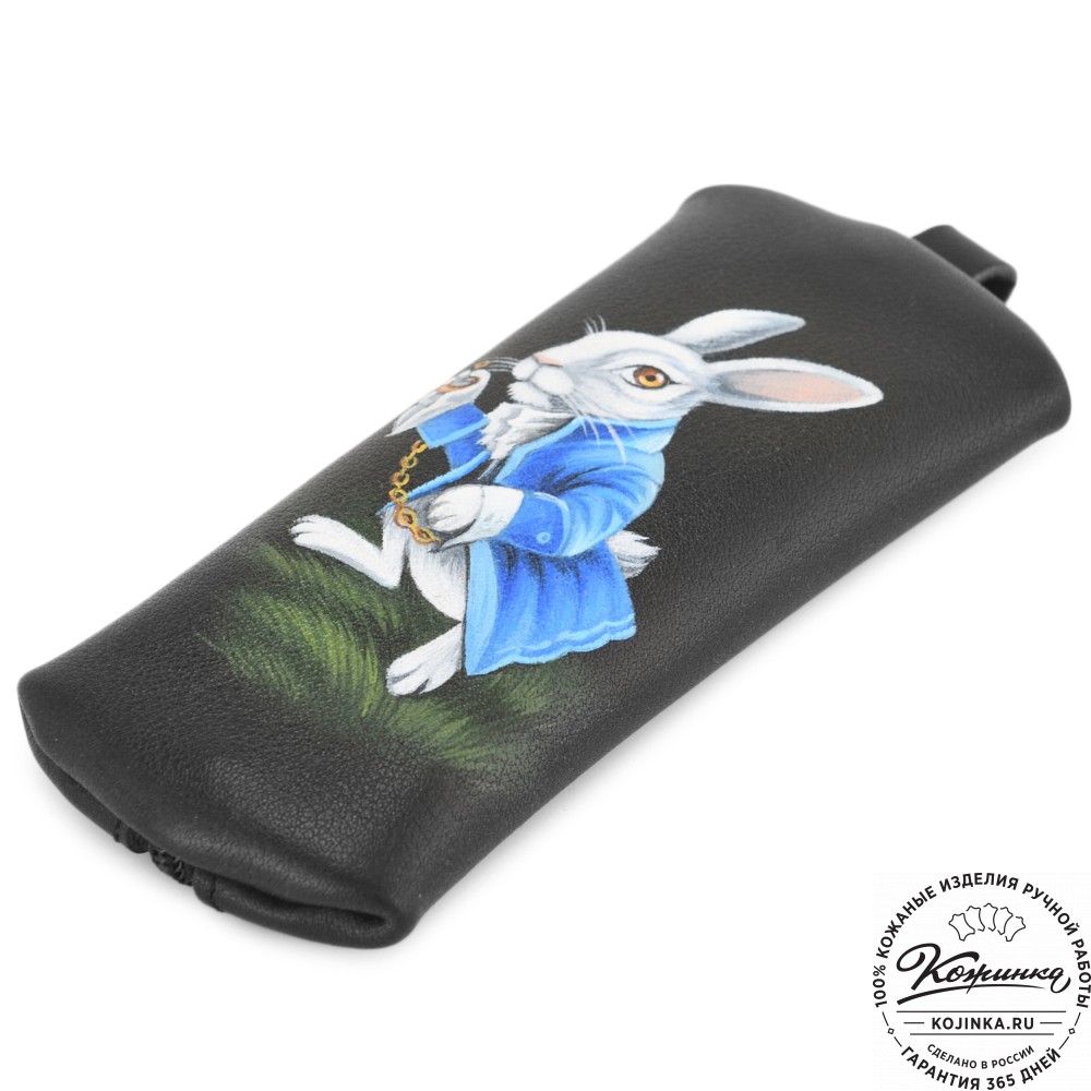 Кожаная ключница "Соло" "Алиса в стране чудес"