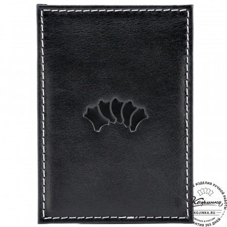 Футляр для карт "Корсика" (черный) 
