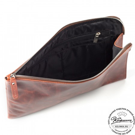 Папка для документов "Бэн" (рыжий антик)