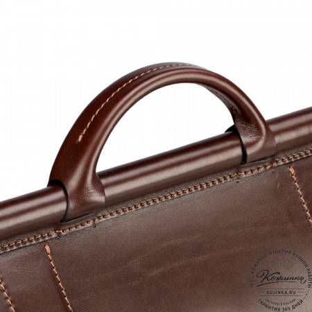 Кожаный портфель "Префект" (коричневый)
