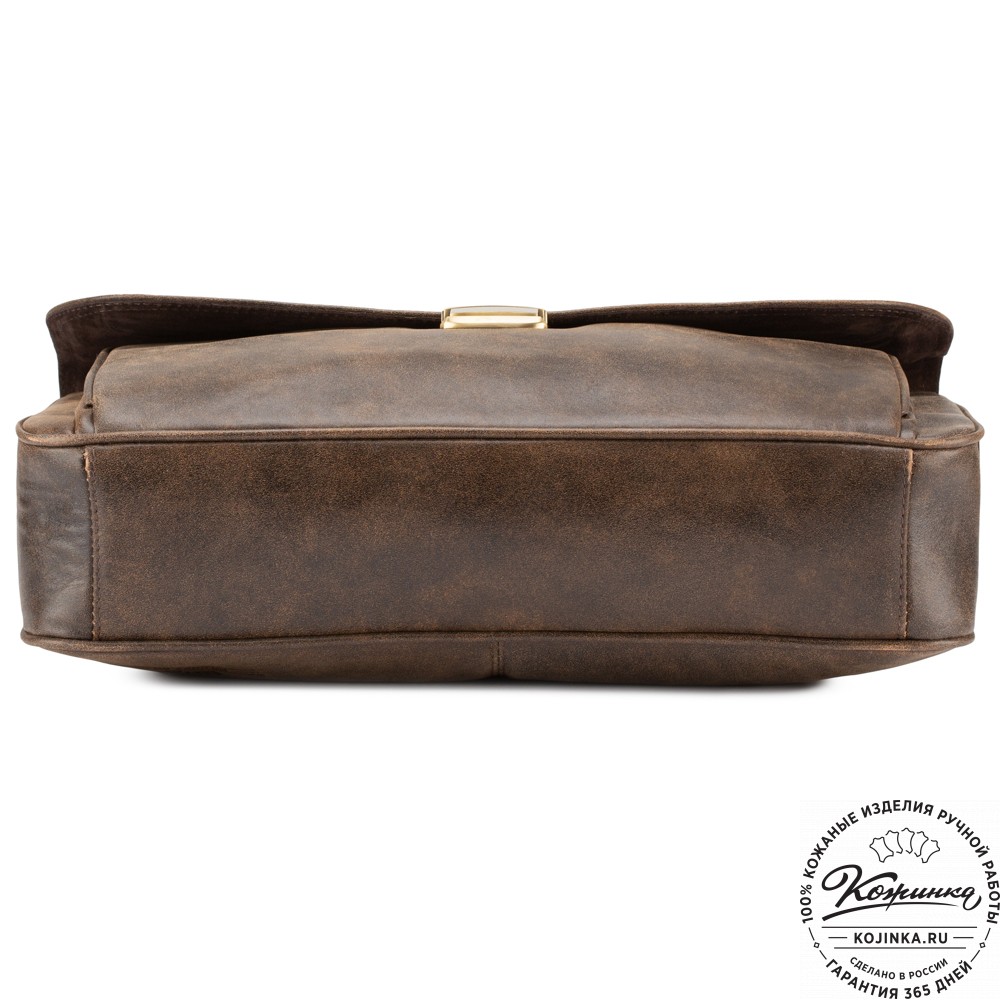 Кожаный портфель "Даниэль" (коричневая наппа)