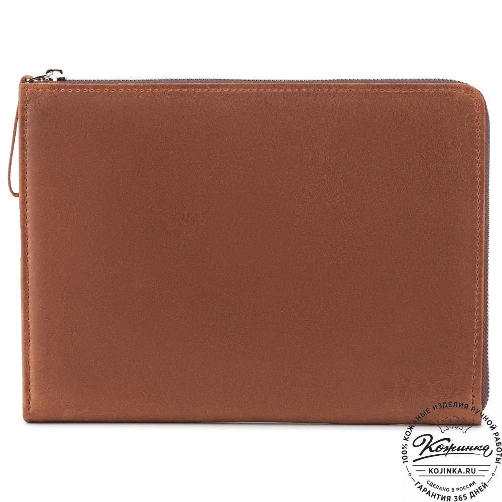 Кожаная папка для документов "Кейптаун" (коричневый крейзи)