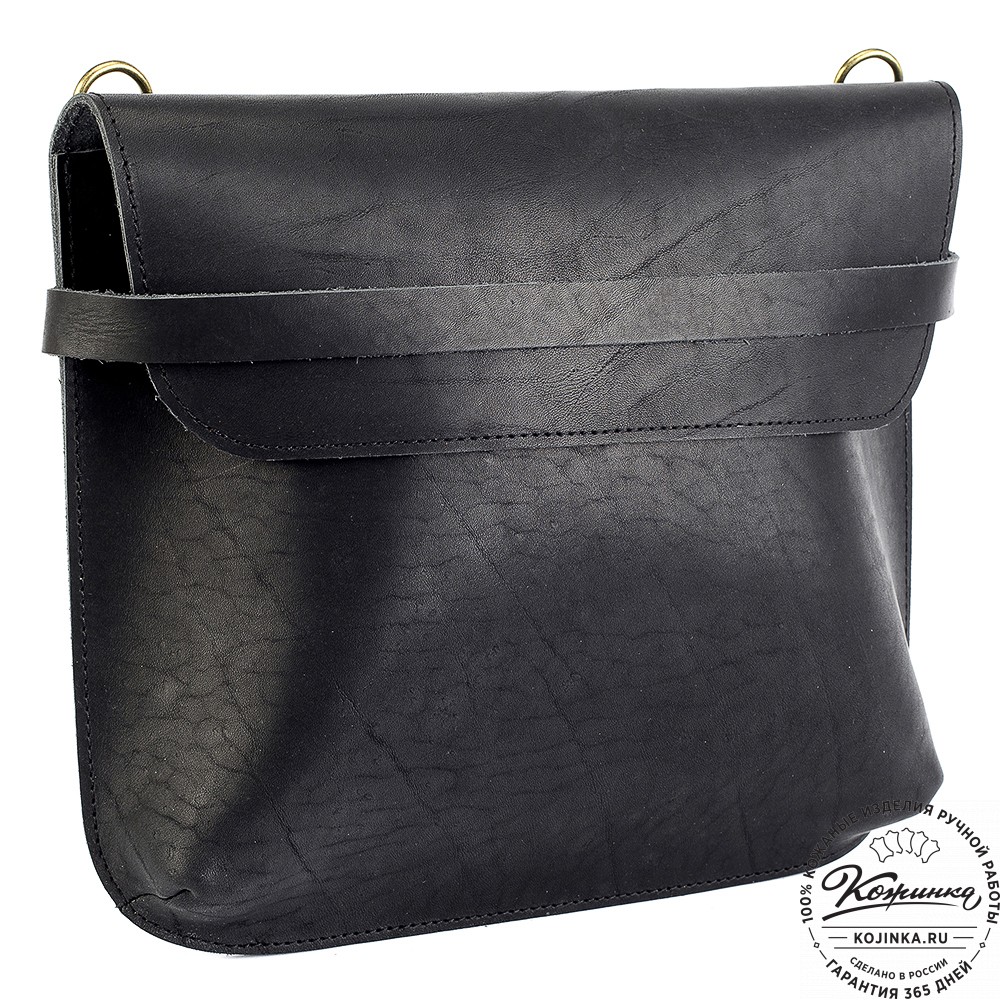 Кожаный планшет "Гудзон" (черный)