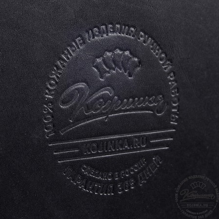 Кожаный планшет "Гудзон" (черный)