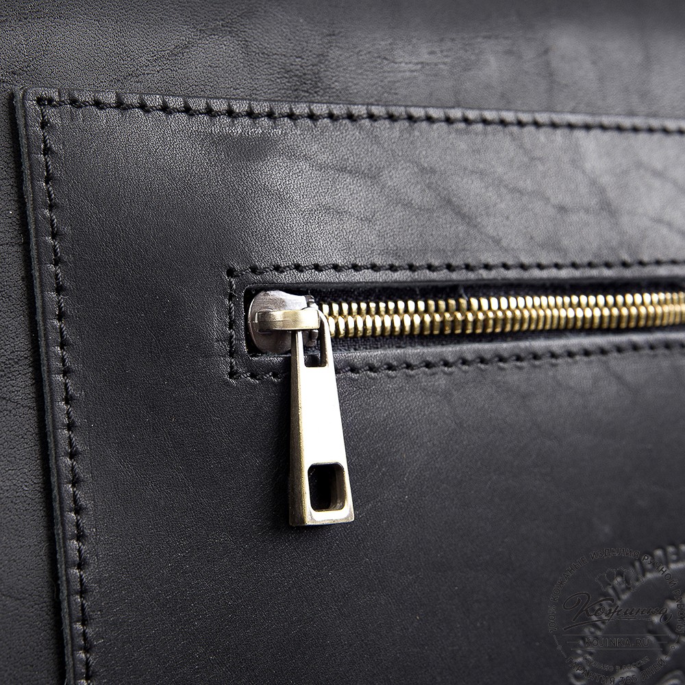 Кожаный планшет "Гудзон" (черный)