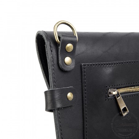 Кожаный планшет "Гудзон" (черный)