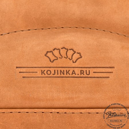  Кожаный рюкзак "Дионис" (рыжий крейзи)