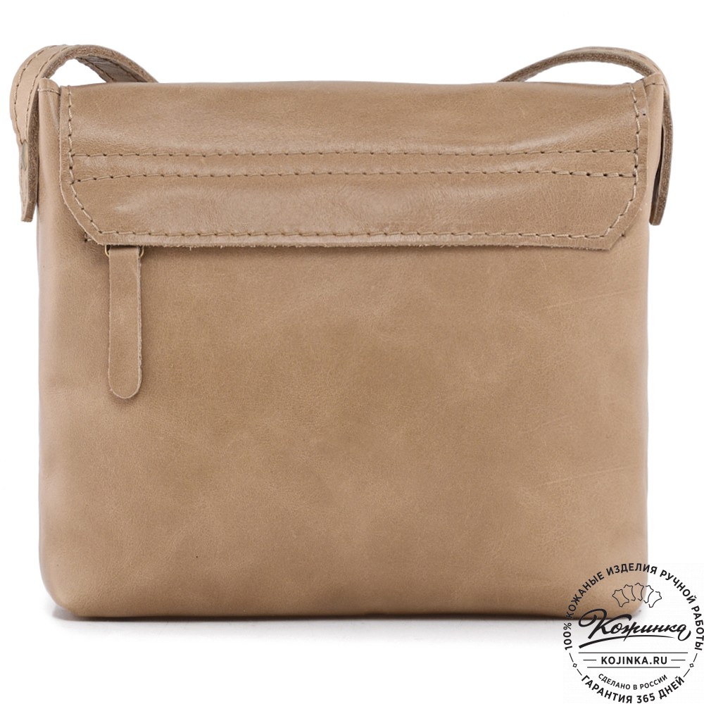  Кожаная сумка "Калифорния Нью" (бежевый)