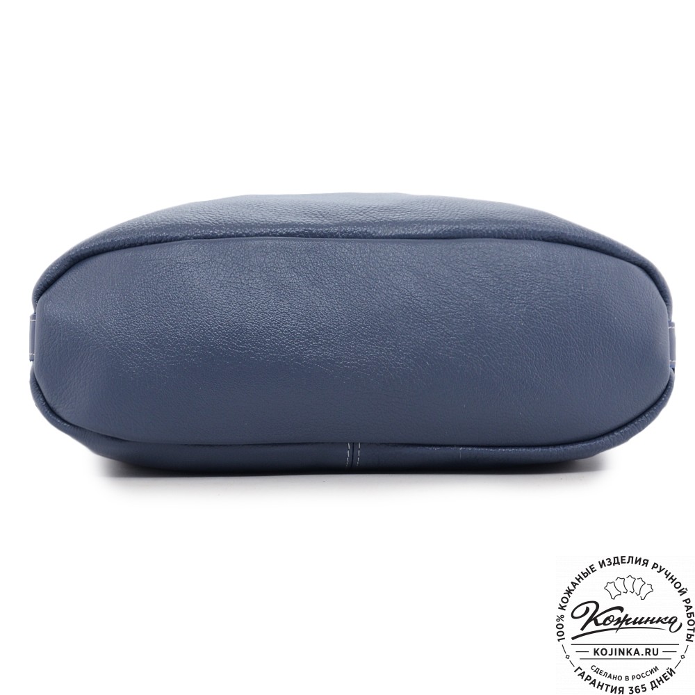  Женская кожаная сумка-трансформер "Ливадия" (джинс) 