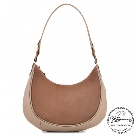  Женская кожаная сумка "Валенсия" (кофе)