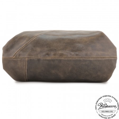 Кожаный рюкзак "Африка" (коричневый наппа)