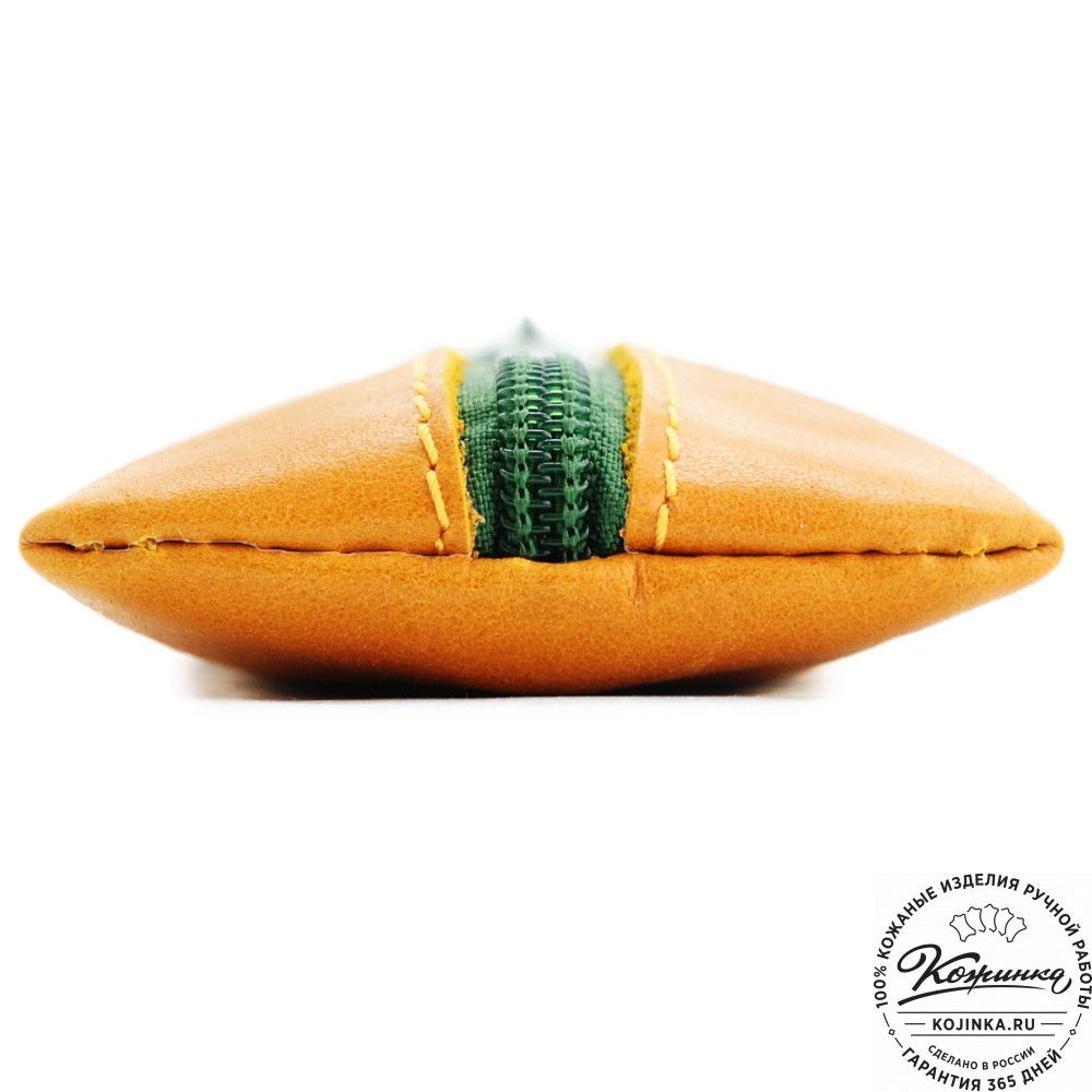 Кожаная ключница «Соло» "Чиполлино" (желтый) 