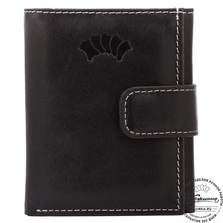 Кожаное портмоне "Германия" (чёрное)