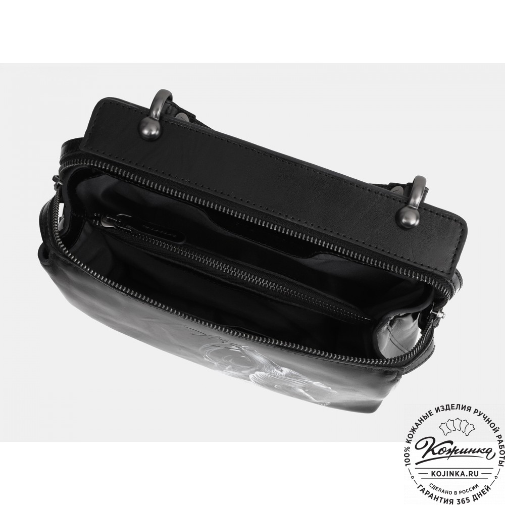 Женская кожаная сумка "Орнелла"  "Волчица"