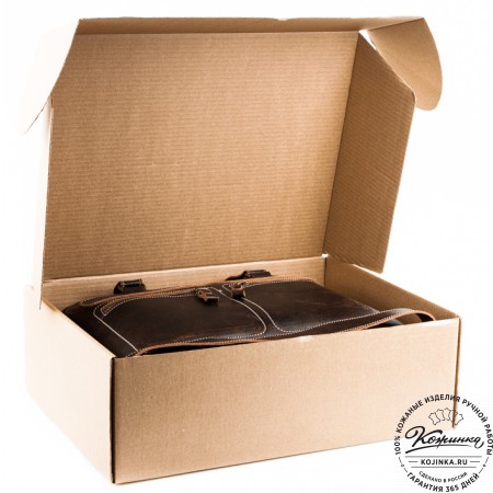 Женская сумка из кожи и замши  "Мишель мини" (хаки)