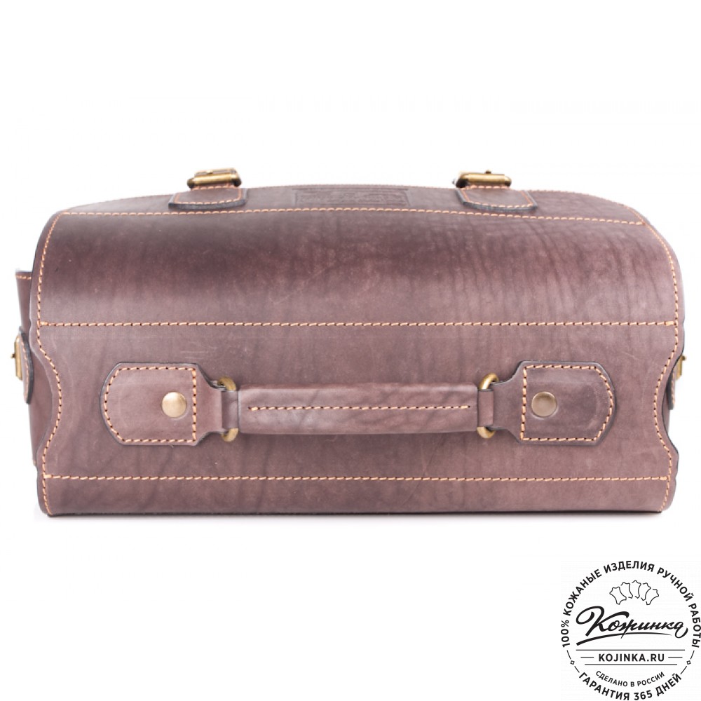 Кожаный портфель "Вояджер" (коричневый)