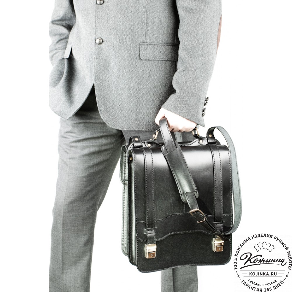 Кожаный планшет "Премиум" (чёрный)