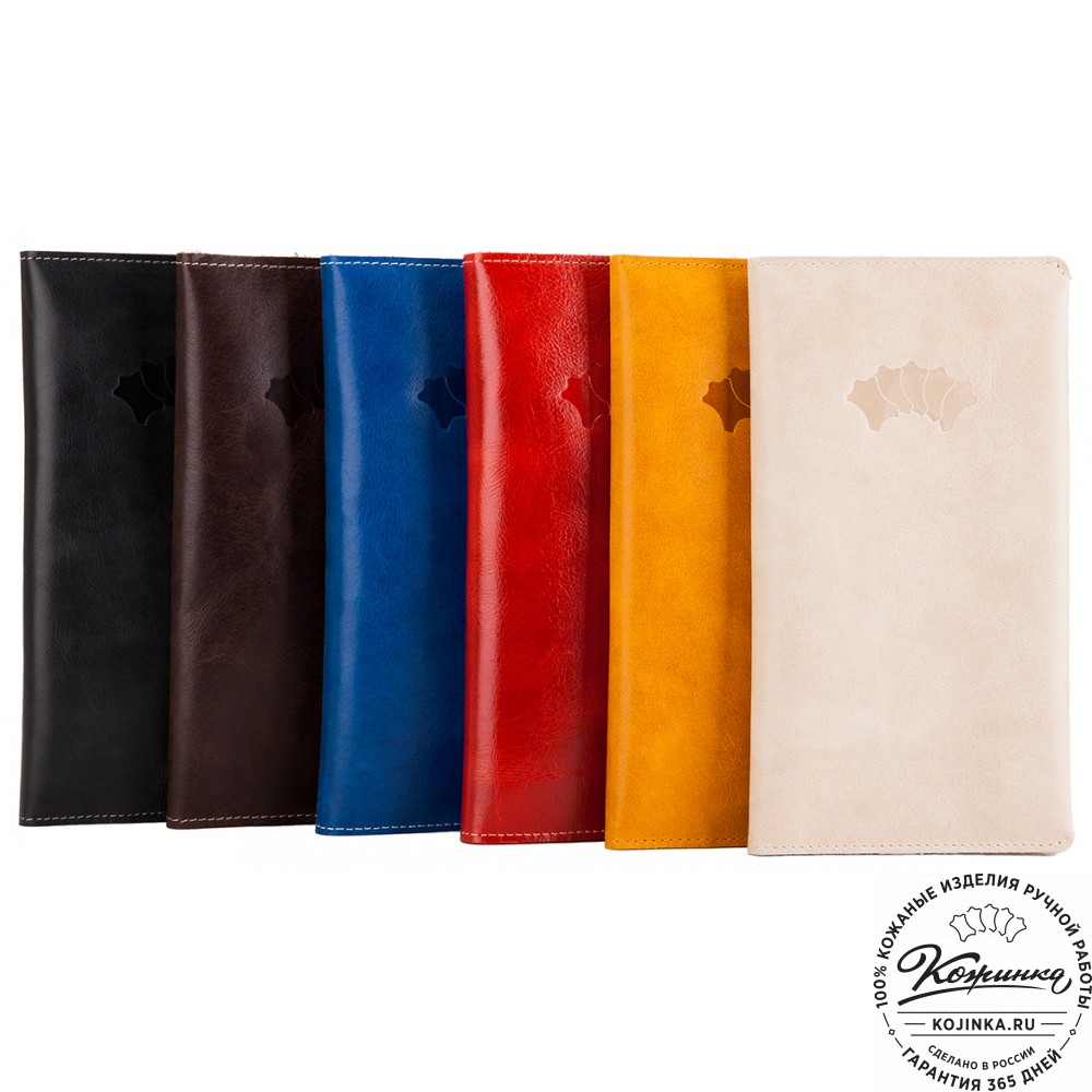 Кожаное портмоне Санкт-Петербург (малина)